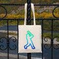 Baseball Player Graphic Canvas Tote Bag Baseball Player Graphic Canvas Tote Bag