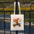 Baseball Player Christmas Gingerbread Smashing Through Snow Canvas Tote Bag