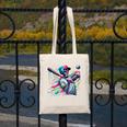 Baseball Skeleton Ice Cream Drip Baseball Boys Youth Canvas Tote Bag