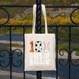 Baseball Soccer Basketball 100 Days Of School Canvas Tote Bag