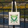 Baseball St Patricks Day Boys Girls Men Women Shamrock Green Canvas Tote Bag