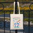 Birthday Boy 12th Birthday Baseball Canvas Tote Bag