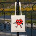 Boy Valentines Day Heart Love Baseball Boys Men Kids Canvas Tote Bag