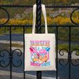 Boys 10 Double Digits 10th Birthday Ice Cream Baseball Drip Canvas Tote Bag Boys 10 Double Digits 10th Birthday Ice Cream Baseball Drip Canvas Tote Bag