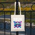 Bruh It's My 67 33 Days Of School Baseball 100 Days Smarter Canvas Tote Bag Bruh It's My 67 33 Days Of School Baseball 100 Days Smarter Canvas Tote Bag