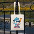 Cool Ice Cream Drip Baseball Drip For Boys Sports Kids Canvas Tote Bag Cool Ice Cream Drip Baseball Drip For Boys Sports Kids Canvas Tote Bag