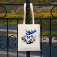 Cool Rabbit Baseball Easter Men Boy Toddler Kid Canvas Tote Bag