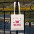 Cute Dentist Valentine Love You To The Molars Teeth Pun Raglan Baseball Tee Canvas Tote Bag