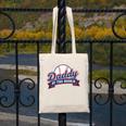 Dad Daddy Of The Rookie Baseball Canvas Tote Bag Dad Daddy Of The Rookie Baseball Canvas Tote Bag