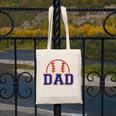 Dad Of Rookie 1st Birthday Baseball Boy Family Matching Canvas Tote Bag