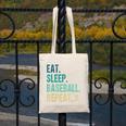 Eat Sleep Baseball Repeat Baseball Player Baseball Canvas Tote Bag Eat Sleep Baseball Repeat Baseball Player Baseball Canvas Tote Bag