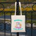 My Favorite Baseball Player Calls Me Dad Ice Cream Drip Canvas Tote Bag