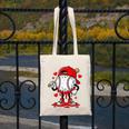 Game Day Baseball Drip Valentine Hearts Sport Lover Canvas Tote Bag