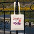 Grandparent Grandma Of The 1 Rookie Baseball Canvas Tote Bag Grandparent Grandma Of The 1 Rookie Baseball Canvas Tote Bag