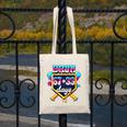 Happy 6733 Days Of School Baseball Drip 100th Day Of School Canvas Tote Bag