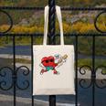Heart Valentines Day Baseball Men Boys Kids Teens Canvas Tote Bag