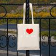 I Heart My Wawa Raglan Baseball Tee Canvas Tote Bag