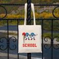 I Hit 100 Days Of School Baseball Kids Boy Teacher 100th Day Canvas Tote Bag I Hit 100 Days Of School Baseball Kids Boy Teacher 100th Day Canvas Tote Bag