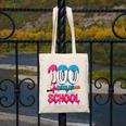 HUGvyn 100 Days Of School Baseball Ice Cream Teacher Student Canvas Tote Bag HUGvyn 100 Days Of School Baseball Ice Cream Teacher Student Canvas Tote Bag