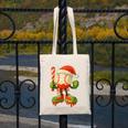 Ice Cream Drip Baseball Christmas Baseball Drip Candy Cane Canvas Tote Bag Ice Cream Drip Baseball Christmas Baseball Drip Candy Cane Canvas Tote Bag