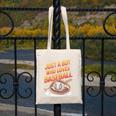 Just A Boy Who Loves Baseball Player Kids Canvas Tote Bag