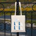 LA Baseball Fan Christmas FA La La Holiday Blue Theme Canvas Tote Bag LA Baseball Fan Christmas FA La La Holiday Blue Theme Canvas Tote Bag