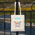 Little Brother Biggest Fan Baseball Cream Drip Crossed Bats Canvas Tote Bag Little Brother Biggest Fan Baseball Cream Drip Crossed Bats Canvas Tote Bag