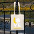 Love Bananas Banana Baseball Canvas Tote Bag