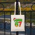 Mason 67 Christmas Ice Cream Drip Meme Six Seven Baseball Canvas Tote Bag Mason 67 Christmas Ice Cream Drip Meme Six Seven Baseball Canvas Tote Bag
