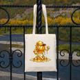 Melting Baseball Mascot Slugger Bat Cap Cartoon Canvas Tote Bag Melting Baseball Mascot Slugger Bat Cap Cartoon Canvas Tote Bag