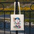 Melting Slime Sprinkle Baseball Mascot With Bat Canvas Tote Bag