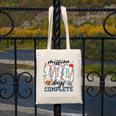 Mission 100 Days Complete Baseball 100th Day Of School Boys Canvas Tote Bag Mission 100 Days Complete Baseball 100th Day Of School Boys Canvas Tote Bag