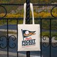 Pat's Pocket Pancakes Flag Baseball On Pancake Canvas Tote Bag Pat's Pocket Pancakes Flag Baseball On Pancake Canvas Tote Bag