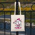 Pink Ribbon Baseball Breast Cancer Awareness Canvas Tote Bag Pink Ribbon Baseball Breast Cancer Awareness Canvas Tote Bag