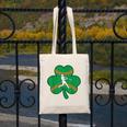 Retro Shamrock Baseball St Patricks Day Men Women Boys Girls Canvas Tote Bag
