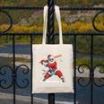 Santa Playing Baseball Christmas Candy Cane Fun Xmas Holiday Canvas Tote Bag Santa Playing Baseball Christmas Candy Cane Fun Xmas Holiday Canvas Tote Bag