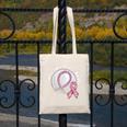 Save 2nd Base Breast Cancer Awareness Pink Ribbon Baseball Canvas Tote Bag Save 2nd Base Breast Cancer Awareness Pink Ribbon Baseball Canvas Tote Bag