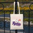 Sister Rookie Of Year 1st Birthday Baseball Theme Matching Canvas Tote Bag Sister Rookie Of Year 1st Birthday Baseball Theme Matching Canvas Tote Bag
