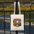 Spring Training 2026 Baseball Fan Retro Palm Cactus Canvas Tote Bag