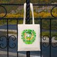 St Patrick Day Baseball Drip Ice Cream Baseball Home Plate Canvas Tote Bag St Patrick Day Baseball Drip Ice Cream Baseball Home Plate Canvas Tote Bag
