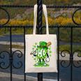 St Patricks Day Shamrock Baseball Drip Icecream Irish Boys Canvas Tote Bag