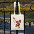 Ugly Christmas Sweater Gingerbread Baseball Toddler Kids Canvas Tote Bag Ugly Christmas Sweater Gingerbread Baseball Toddler Kids Canvas Tote Bag