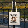 Never Underestimate Old Man Plays Baseball In His Seventies Canvas Tote Bag
