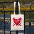 Valentines Day Baseball Red Heart Dab Boys Girls Kids Canvas Tote Bag Valentines Day Baseball Red Heart Dab Boys Girls Kids Canvas Tote Bag