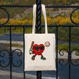 Valentines Day Baseball Red Heart Love Boys Kids Tee Canvas Tote Bag