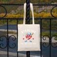 Valentines Day Baseball Stealing Hearts Bases Boys Kids Men Canvas Tote Bag