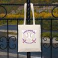 I Wear Purple For Alzheimers Awareness Baseball Heart Ribbon Canvas Tote Bag I Wear Purple For Alzheimers Awareness Baseball Heart Ribbon Canvas Tote Bag