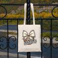 Wildcats Baseball Leopard Print Coquette Bow Mascot Game Day Canvas Tote Bag Wildcats Baseball Leopard Print Coquette Bow Mascot Game Day Canvas Tote Bag