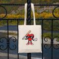 Women's Valentines Day Heart Baseball Player Sports Boys Kids Men Canvas Tote Bag