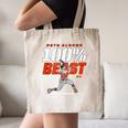 100 Beast Pete Alonso Baltimore Baseball MLBPA Canvas Tote Bag 100 Beast Pete Alonso Baltimore Baseball MLBPA Canvas Tote Bag